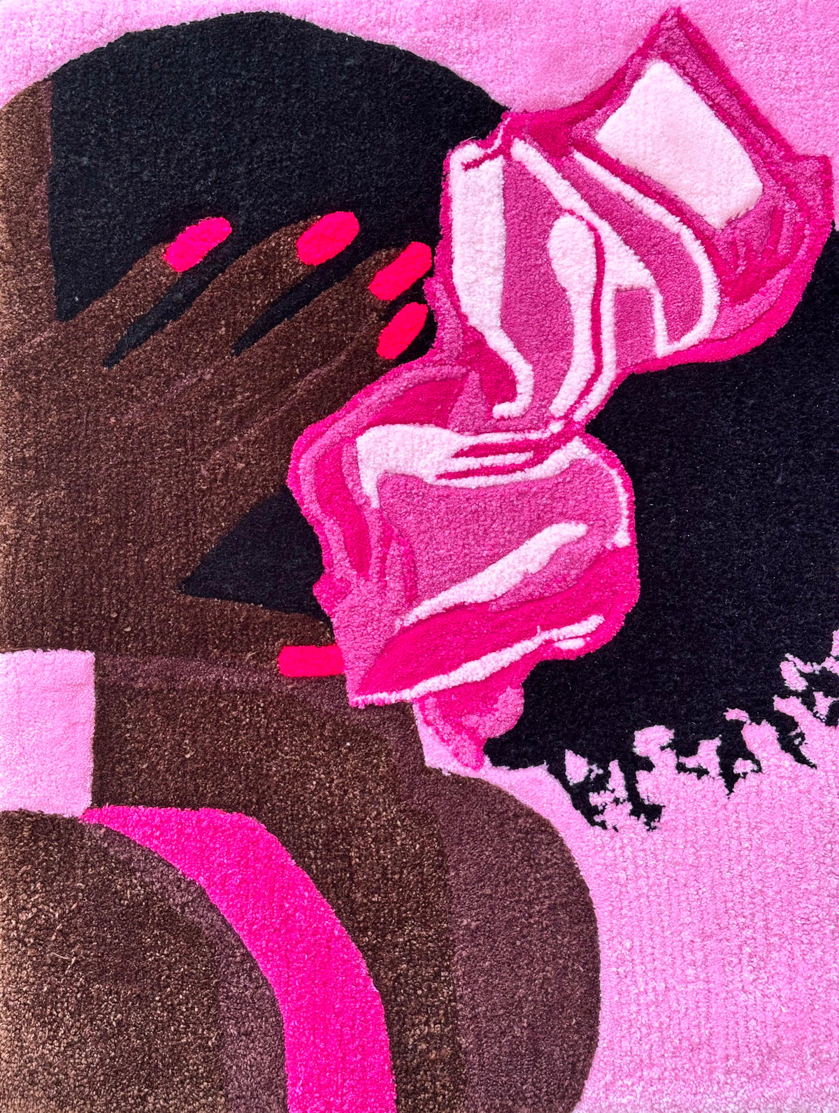 Cotton Candy Skies Tufted Rug